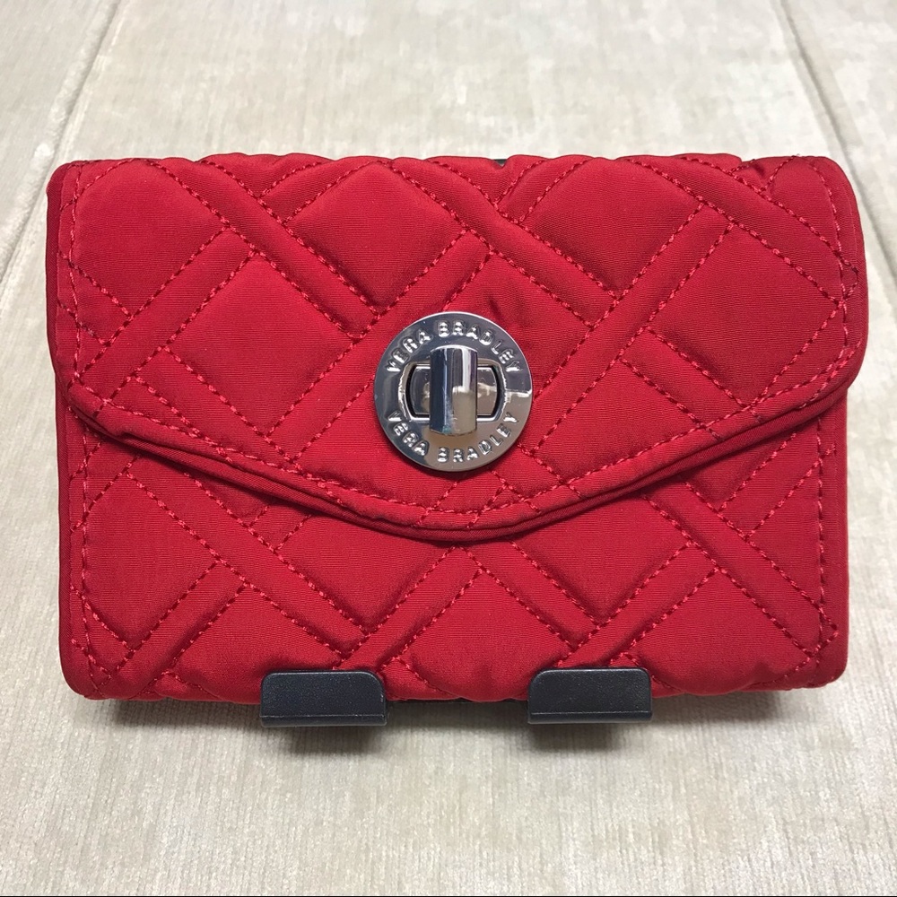 VB Your Turn Smartphone Wristlet in Tango Red